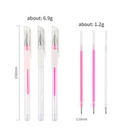 Stylo marqueur stérile pour tatouage, outil de marquage médical et chirurgical, ensemble de stylos de positionnement cutané pour maquillage permanent et tatouage artistique