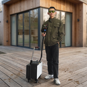 Máquina <span class=keywords><strong>de</strong></span> Limpieza Láser <span class=keywords><strong>de</strong></span> Pulso <span class=keywords><strong>de</strong></span> 500W sin Mantenimiento para Limpieza <span class=keywords><strong>de</strong></span> Aceite en Piezas <span class=keywords><strong>de</strong></span> Automóviles - Product Image 1
