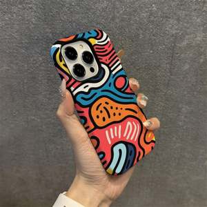 เคสโทรศัพท์ลายกราฟฟิตีศิลปะสำหรับ iPhone 17 16 15 14 13 12 11 Pro Max PLUS x XR XS Air Anti-Fall - Product Image 6