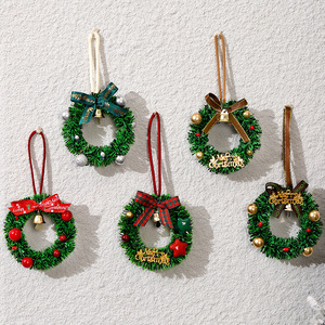 Décoration de Noël, cloche suspendue, décoration d'arbre de Noël, décoration d'ambiance, pendentif, couronne de Noël, décoration de fête - Product Image 1