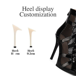 Chaussures de danse sexy à plateforme pour femmes, escarpins latins pour dames, chaussures de danse de salon, <span class=keywords><strong>salsa</strong></span>, jazz, pole dance, soirée, <span class=keywords><strong>bottines</strong></span> à lacets pour l'extérieur - Product Image 5