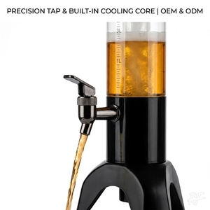 Distributeur de boissons en forme de <span class=keywords><strong>girafe</strong></span>, tour à bière, distributeur de jus de table, robinet à bière, station de boissons pour fête, distributeur de liquides - Product Image 3