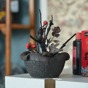 Transportes fluviales venta al por mayor hecho a mano moderno interior planta de plástico macetas de flores - Product Image 3