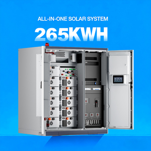 Système d'énergie solaire commercial et industriel tout-en-un 100 kW 200 kWh 265 kWh avec batterie de stockage 50 kW 125 kW 100 kWh 200 kWh 265 kWh - Product Image 1
