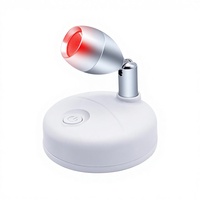 Spot LED 3 couleurs sans fil télécommandé à angle réglable blanc/noir pour armoire, lumière d'ambiance transfrontalière magnétique