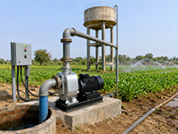 Pompe à eau auto-amorçante centrifuge SQHB 3HP à haute pression, 1,5 pouce, pour l'irrigation de puits profonds et l'alimentation en eau surélevée