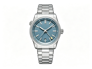 Relojes <span class=keywords><strong>GMT</strong></span> mecánicos para hombre de 38 mm con movimiento Miyota 9075 <span class=keywords><strong>GMT</strong></span>, cristal de zafiro abovedado con forma de caja y revestimiento antirreflectante - Product Image 1