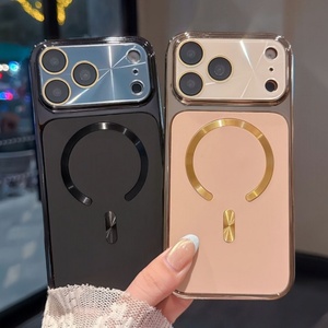 เคสโทรศัพท์กันแม่เหล็กแรงสูง ป้องกันรอยขีดข่วนด้วยเลเซอร์คุณภาพสูง สำหรับ iPhone 18 pro max 17 16 15 14 12 ขายส่ง ฝาหลัง - Product Image 5