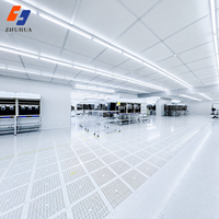 Entreprise de construction de salles blanches : Système modulaire de salle blanche avec filtration HVAC HEPA pour usine pharmaceutique et médicale