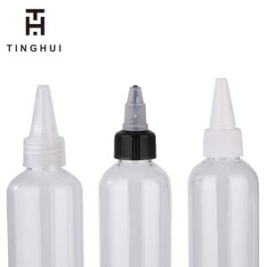 Vente en gros de flacons applicateurs miniatures en PET transparent avec bouchon à vis, 30 ml, 50 ml, 60 ml, 100 ml, 120 ml, 250 ml, 300 ml, 500 ml, pour huile capillaire - Product Image 3