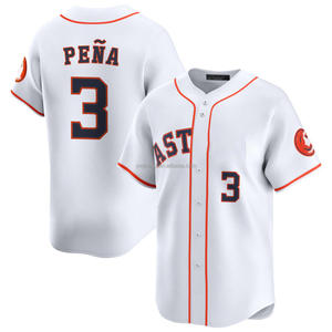 2025 पुरुषों की हूस्टन होम सीमित जर्सी बेसबॉल शर्ट कस्टम प्लस आकार के साथ सिलाई कढ़ाई वर्दी सफेद - Product Image 3