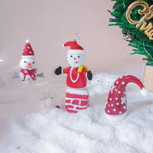 Figurine de Noël en verre de Murano fait à la main <span class=keywords><strong>Santaclaus</strong></span> jouet en verre décoration de la maison - Product Image 4