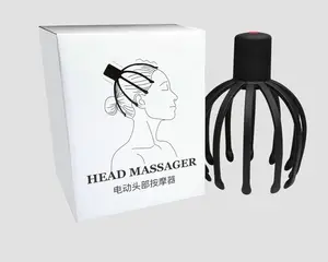 ODM/OEM Portable Head Vibration Scratcher Electric Octopus Head Massager Rechargeable Head Massage Products