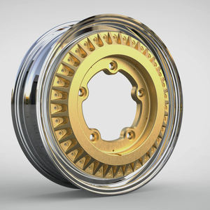 17X4.5 Ancho 5X205 ET 35 Sandwich de 3 piezas <span class=keywords><strong>Rueda</strong></span> vintage Coche <span class=keywords><strong>Rueda</strong></span> de 2 piezas Ruedas de aleación forjadas - Product Image 1