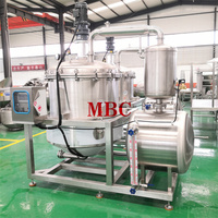 Drank/Voedsel/Vruchtensap/Siroop Verwerking Vacuüm Verminderde Druk Concentratie Concentraat Tank Geconcentreerde Sandwichpot