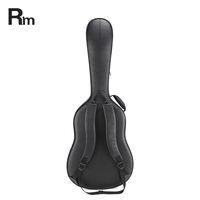 Étui rigide pour guitare RM FC37-w2, personnalisable en gros, avec protection en mousse, fermeture éclair légère, 40x30x10cm