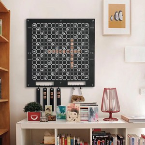 Plateau <span class=keywords><strong>de</strong></span> jeu <span class=keywords><strong>de</strong></span> mots croisés magnétique en métal flottant <span class=keywords><strong>pour</strong></span> la décoration murale <span class=keywords><strong>de</strong></span> la maison et les fêtes cadeau d'<span class=keywords><strong>anniversaire</strong></span> ou <span class=keywords><strong>de</strong></span> mariage faveurs <span class=keywords><strong>de</strong></span> fête des jeunes - Product Image 4