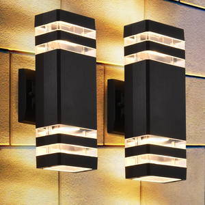 Lámpara de Pared Moderna IP65 para Interiores y Exteriores, Aplique de Pared para Jardín, Hotel o Villa, Resistente al Agua, Fabricada en ABS - Product Image 1
