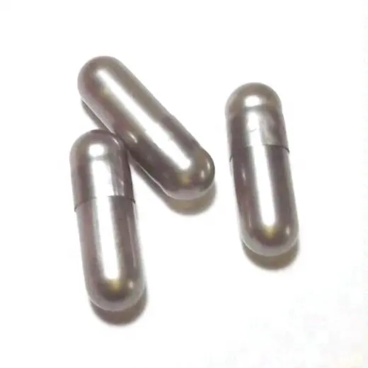 Different sizes Color Gelatin Empty Gold Capsules