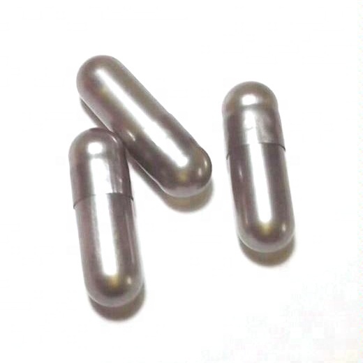 Different Sizes Color Gelatin Empty Gold Capsules