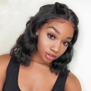 Women's <b>Wigs</b> Heat Set Synthetic Fiber Full Head Cover <b>Short</b> Curly <b>Wig</b> with Small Waves Wholesale Available - Product Image 2