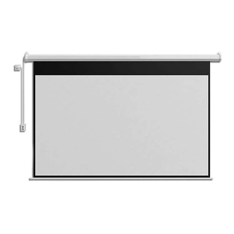 Cheap Price <strong>100</strong> <strong>Inch</strong> 4:3 Electrical Monitoring Support OEM Material <strong>Projector</strong> <strong>Screen</strong>