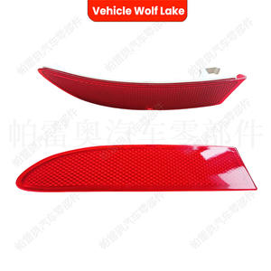 Reflector de parachoques trasero para vehículo Wolf Lake, forma de menisco, para BMW X3 F25 2011-2014, lente LED roja - Product Image 4