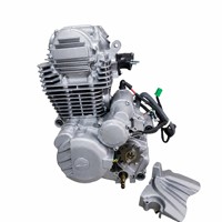 Conjunto de Motor de Motocicleta de 300cc, Refrigerado por Aire, de un Solo Cilindro, para Motos Todoterreno de Doble Propósito