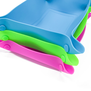 Mềm Silicone Gấp Lưu Trữ Khay Máy Tính Để Bàn Đồng Xu Đồ Trang Sức Điều Khiển Từ Xa <span class=keywords><strong>Valet</strong></span> Lưu Trữ Hộp Trái Cây Khô Khay Ngoài Trời Dã Ngoại Tấm - Product Image 6