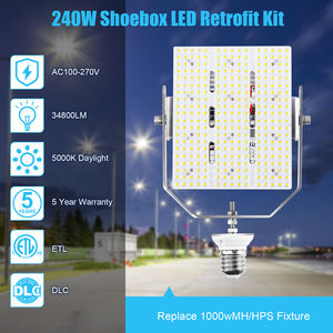 Kit de modernisation LED Stock US E39 150w 240w 300W Homologué UL DLC Éclairage extérieur à haut mât Lumière de rue Kits d'éclairage de modernisation LED - Product Image 5