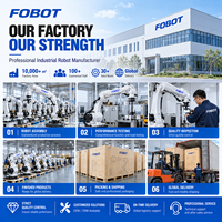 Bras robotisé industriel FOBOT MB150-3200, charge utile de 150 kg, portée de 3200 mm, 6 axes, manipulateur servo-électrique pour le chargement de machines