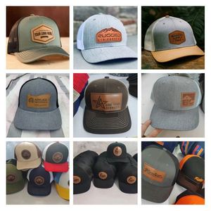 Casquette Snapback en maille Richardson 112 de haute qualité avec logo brodé personnalisé, casquette de camionneur unie en filet, pour activités de plein air et sports décontractés - Product Image 2