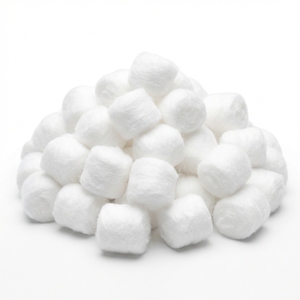 Boules de coton dégraissées super douces et absorbantes, 100% coton, jetables, pour usage médical à domicile - Product Image 5