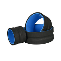 Ensemble écologique de 3 ou 4 pièces de rouleau en mousse Roue de yoga Roue Chirp pour le soulagement des maux de dos