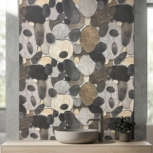 Azulejos de pared de cerámica de 12x24 de colores brillantes personalizados para diseños exteriores 3D Tamaños 30x60cm 300x600mm Ideal para elevación - Product Image 1