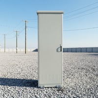 Armoire réseau extérieure en acier SECC LE Custom 12U 42U IP55 IP65 pour serveur, en stock