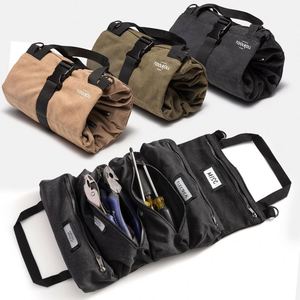 Muestra gratuita: Bolsa enrollable para herramientas, estuche organizador de llaves, cubo enrollable para herramientas, estuche de almacenamiento, portaherramientas colgante - Product Image 6