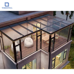 Terraza de aluminio con solárium |   Invernadero de Vidrio Ahorrador de Energía con Doble Acristalamiento Aislante para Casas en el Reino Unido y Europa - Product Image 1