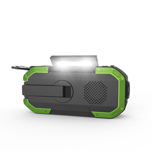 KAYINOW Wireless Speaker W/<strong>Wind</strong> <strong>up</strong> <strong>Radios</strong> AM FM - 5000mAh Waterproof Emergency Hand Crank Weather Portable Solar <strong>Radio</strong> - Product Image 3