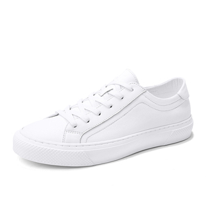 Zapatillas Deportivas de Piel Auténtica de Alta Calidad, Estilo Casual, Color Blanco, para Hombre - Product Image 3
