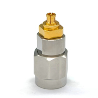 Adaptateur coaxial RF 2.92/SSMP-JGG 2.92mm mâle-mâle (GPPO) femelle, connecteur de précision en acier inoxydable pour ondes millimétriques DC-40GHz