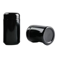 Botol Kaca Ultraviolet 50ml, Stoples Kaca Anti UV Hitam dengan Harga Murah