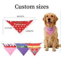 Lindo Pañuelo para Perro, Pañuelo Triangular Ajustable para Mascotas, Baberos Suaves y Transpirables para Perros Pequeños, Medianos y Grandes, Accesorios de Moda para Cachorros