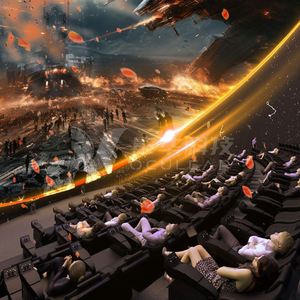 Équipement de Théâtre Volant à Écran Sphérique 9D, 360°, pour la Popularisation Scientifique, avec Sièges Dynamiques Immersifs de Grande Taille - Product Image 4