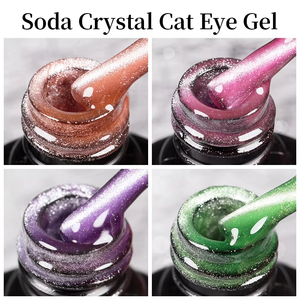 Esmalte de <span class=keywords><strong>Uñas</strong></span> Magnético Soda Crystal Cat, Gel Brillante Semipermanente <span class=keywords><strong>para</strong></span> Arte de <span class=keywords><strong>Uñas</strong></span>, DIY en Casa - Product Image 5