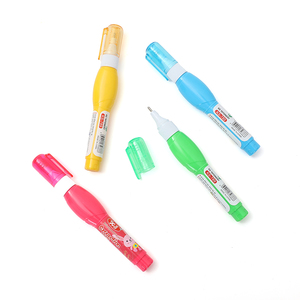 Fluido de corrección de marca KangSheng, corrección de reescritura de secado rápido, pluma de corrección de tinta blanca bonita y de dibujos animados, paquete de 12 - Product Image 4