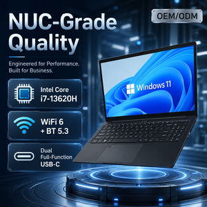 Portátil NUC GR180 I7 de 13.ª Generación, 15.6 Pulgadas, Doble Tipo-C PD 90W, Pantalla IPS FHD de Función Completa, Windows 11, Notebook para Juegos, Ultrabook - Product Image 1