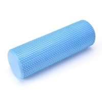 Rouleau de yoga en mousse EVA solide avec points de massage, tailles 45cm/60cm, design à picots pour massage musculaire et bâton de yoga Pilates