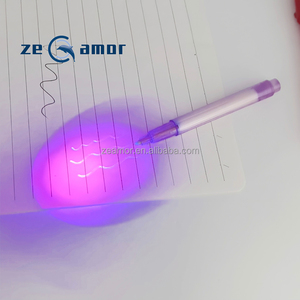 Zeamor Bán Buôn Bí Mật Tin Nhắn Ẩn Vô Hình Mực Ma Thuật Bút Tiền Kiểm Tra UV Ánh Sáng Gián Điệp Bút Cho Các Trường Học Và Văn Phòng - Product Image 6
