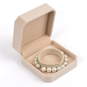 Cajas de embalaje con logotipo personalizado, organizador de joyería NudeJewelry, Cajas de Regalo De terciopelo - Product Image 5